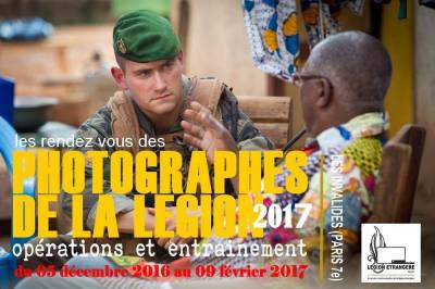 [AGENDA ] 05 décembre - Exposition : «Photographes de la Légion : opérations et entrainement»