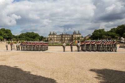 [AGENDA] 13 juillet 2016 - Prise d'armes de la Légion étrangère dans le jardin du Luxembourg