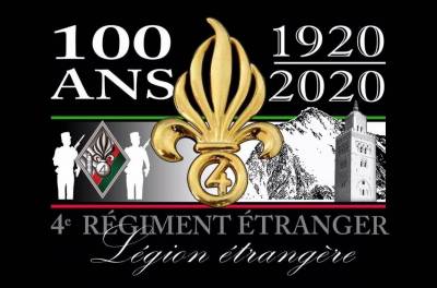 Le 4e Régiment étranger, cent ans d’histoire et creuset unique de la Légion étrangère