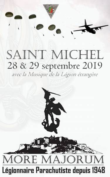 Légion étrangère - Saint Michel à Calvi 2REP 