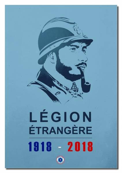 Commémorations du centenaire 1918-2018 - 11 novembre 2018 - Légion étrangère 